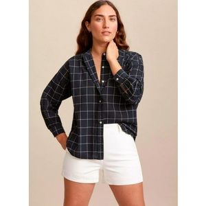 Everlane Air shirt Windowpane Check